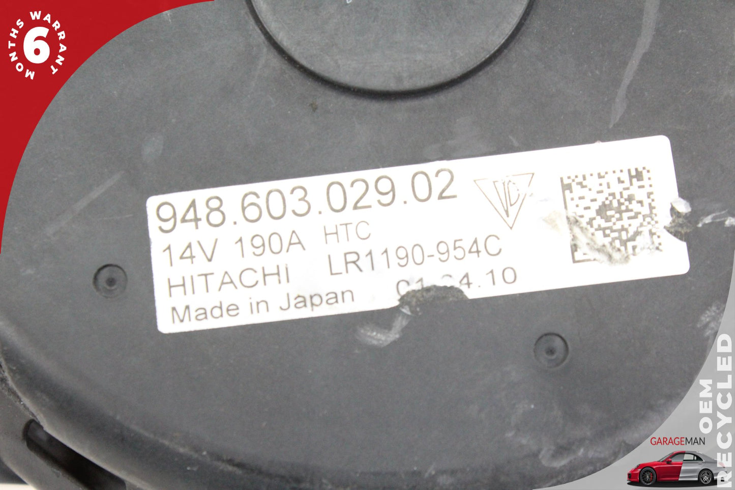 2011-2016 Porsche Panamera 970 Alternator Generator 94860302902