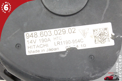 2011-2016 Porsche Panamera 970 Alternator Generator 94860302902