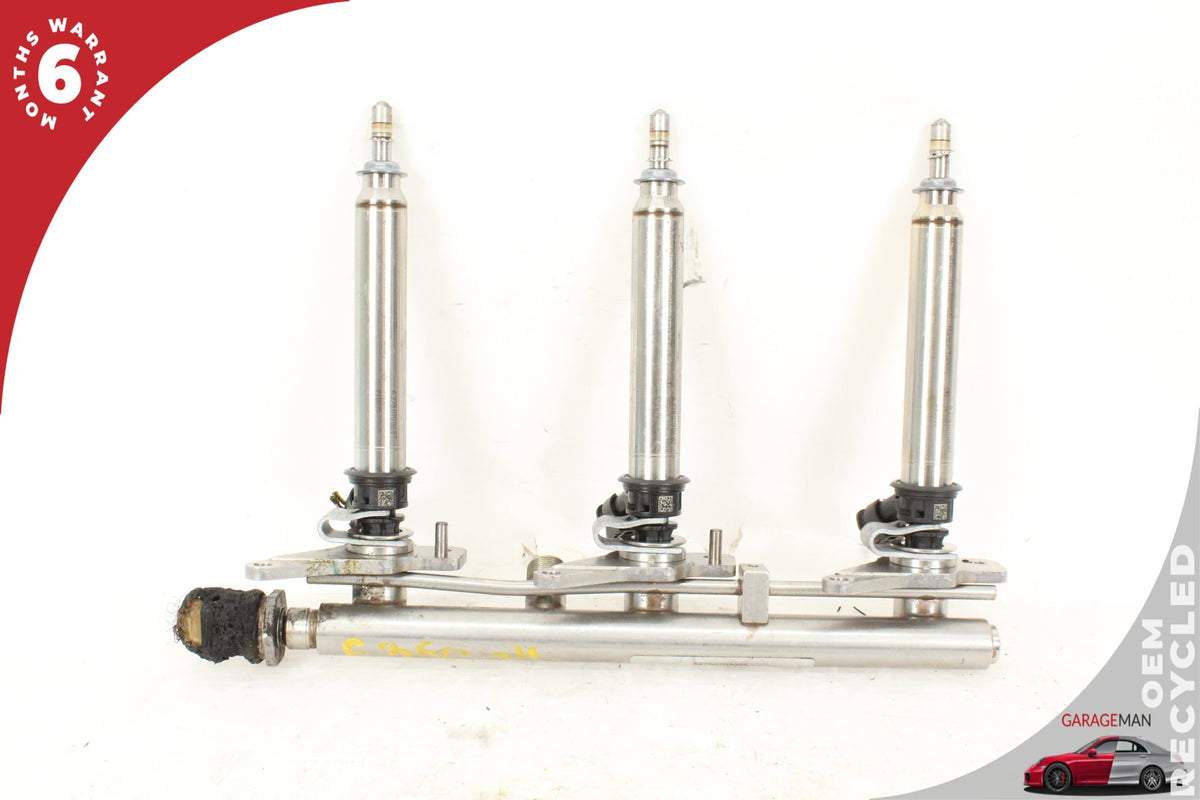 2012-2016 Mercedes W207 E350 Fuel Injection Rail Line w/ Injectors Left Side