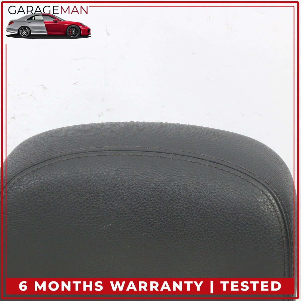 2004-2007 BMW 650i E64 RWD Front Left & Right Headrest Black OEM