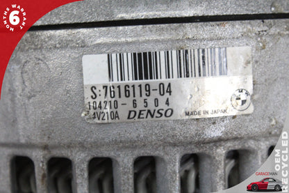 2015 BMW 235i F22 RWD Engine Motor Generator Alternator 7616119