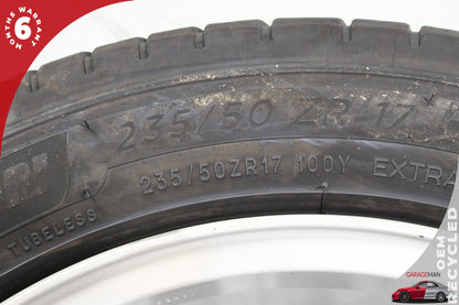 2002-2005 Ford Thunderbird 16 Spoke Wheel Rim w/ Tire 17X7.5JX60 4W631007CC OEM