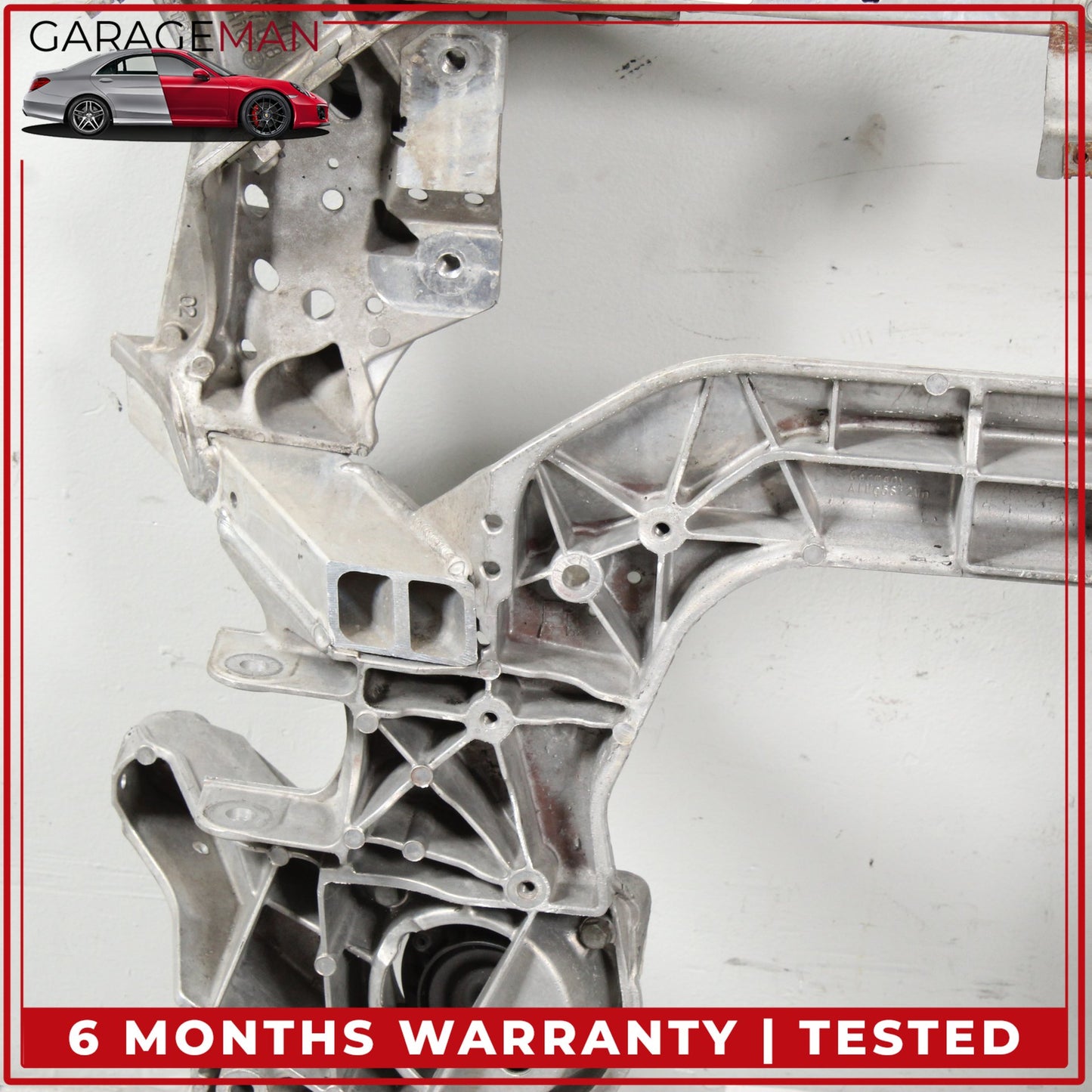 2012-2018 BMW 650i F06 AWD Front Subframe Crossmember Cradle 6797647 OEM