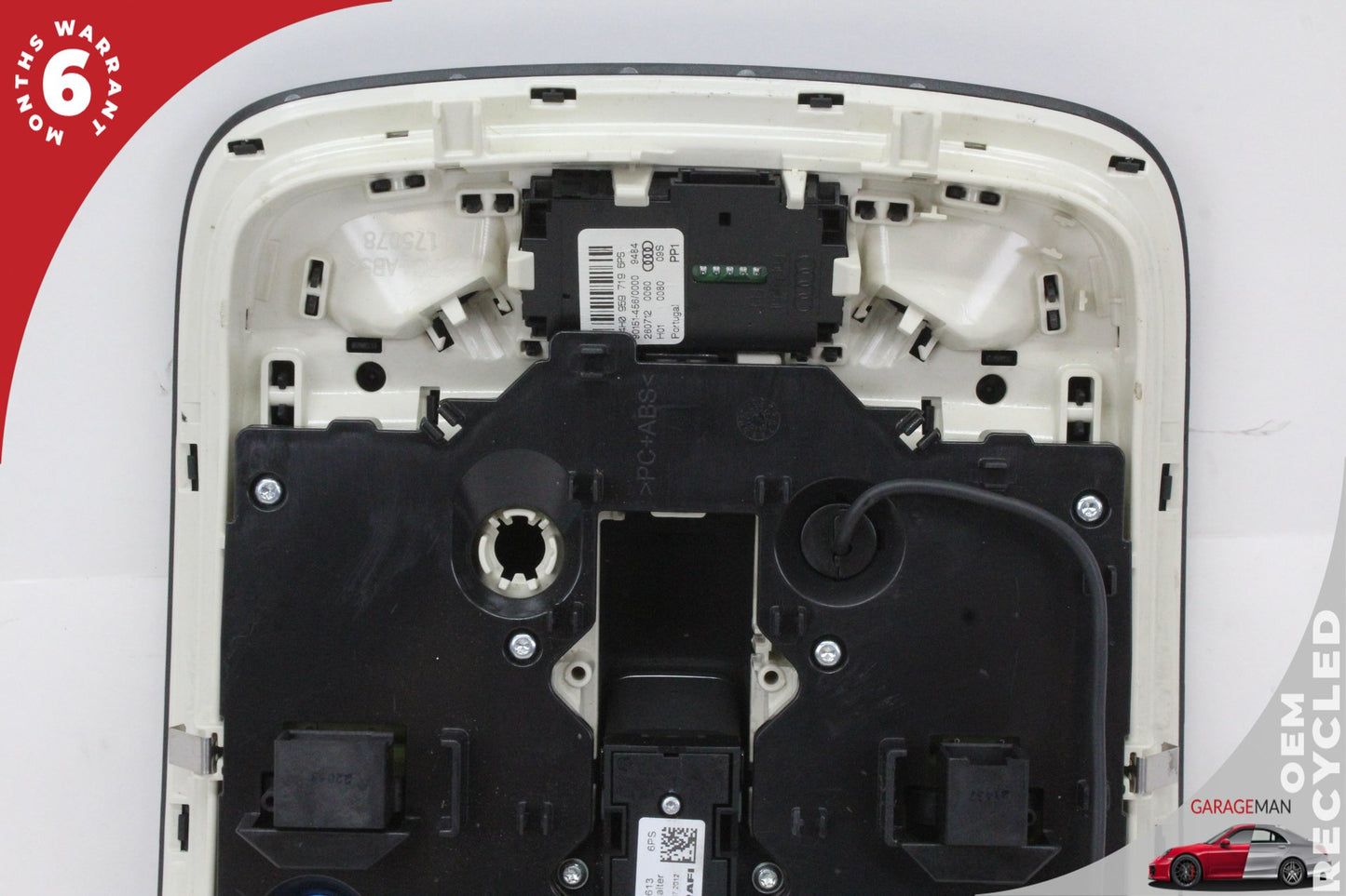 2011-2018 Audi A8 S8 Front Upper Overhead Dome Light Lamp 4H0947135BK OEM