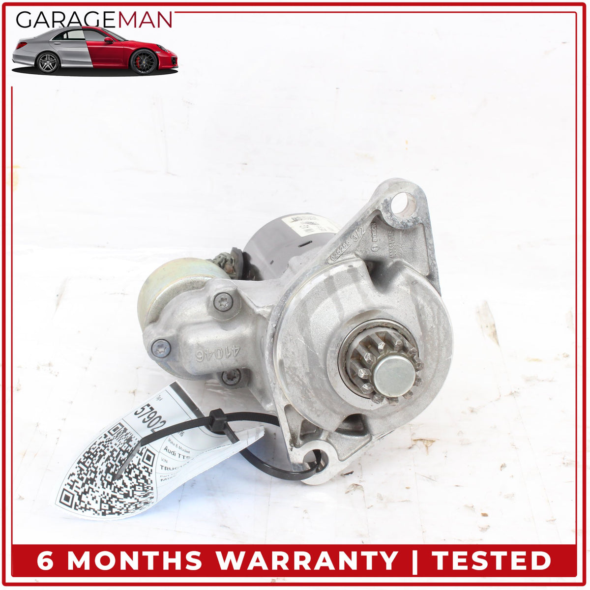 2011-2019 Audi TTS 8S Volkswagen Golf Engine Motor Starter 02E911023S OEM