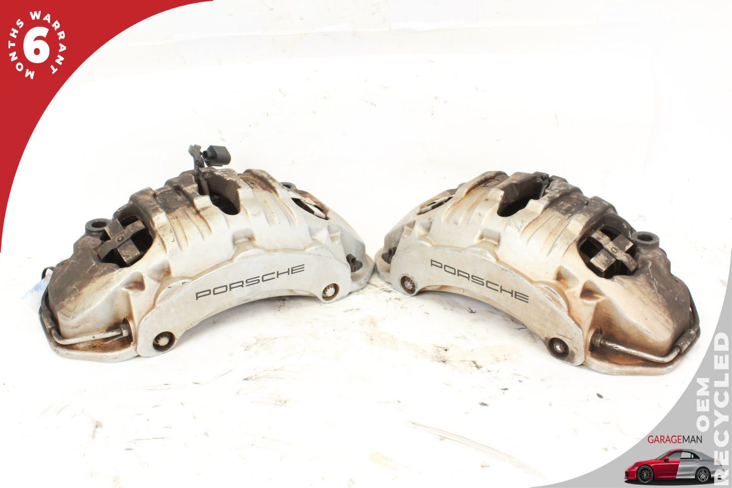 2010-2023 Porsche Panamera Sedan Front Left and Right Side Brake Caliper Set 7PP815123