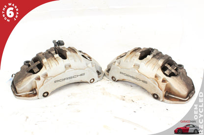 2010-2023 Porsche Panamera Sedan Front Left and Right Side Brake Caliper Set 7PP815123