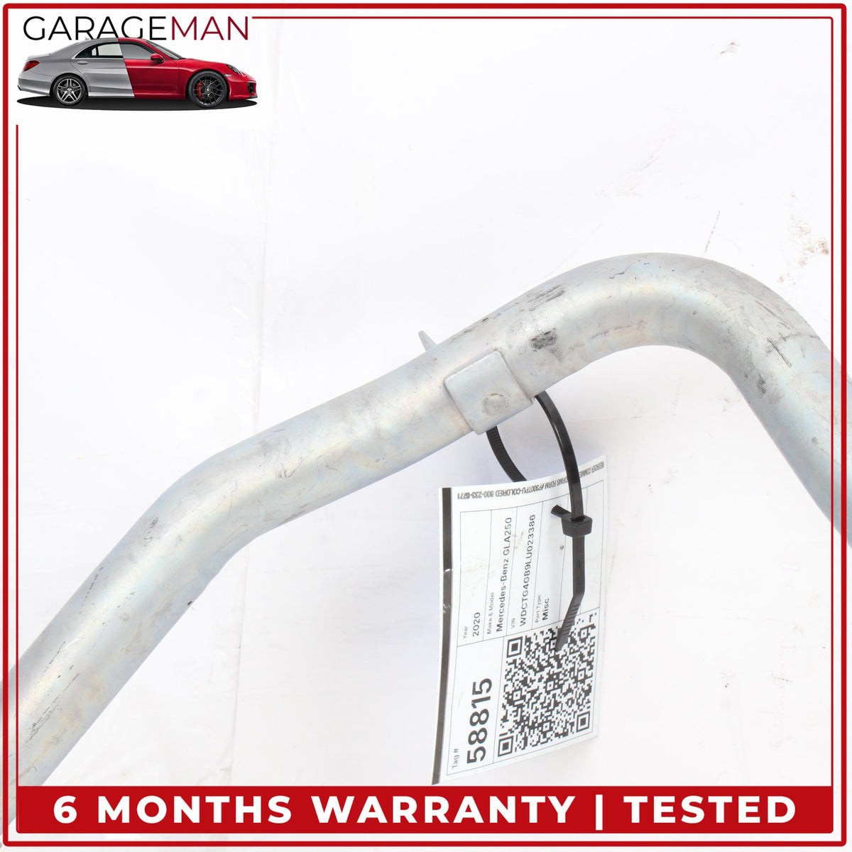 2014-2020 Mercedes X156 GLA250 Engine Motor Radiator Coolant Hose 2702031802 OEM