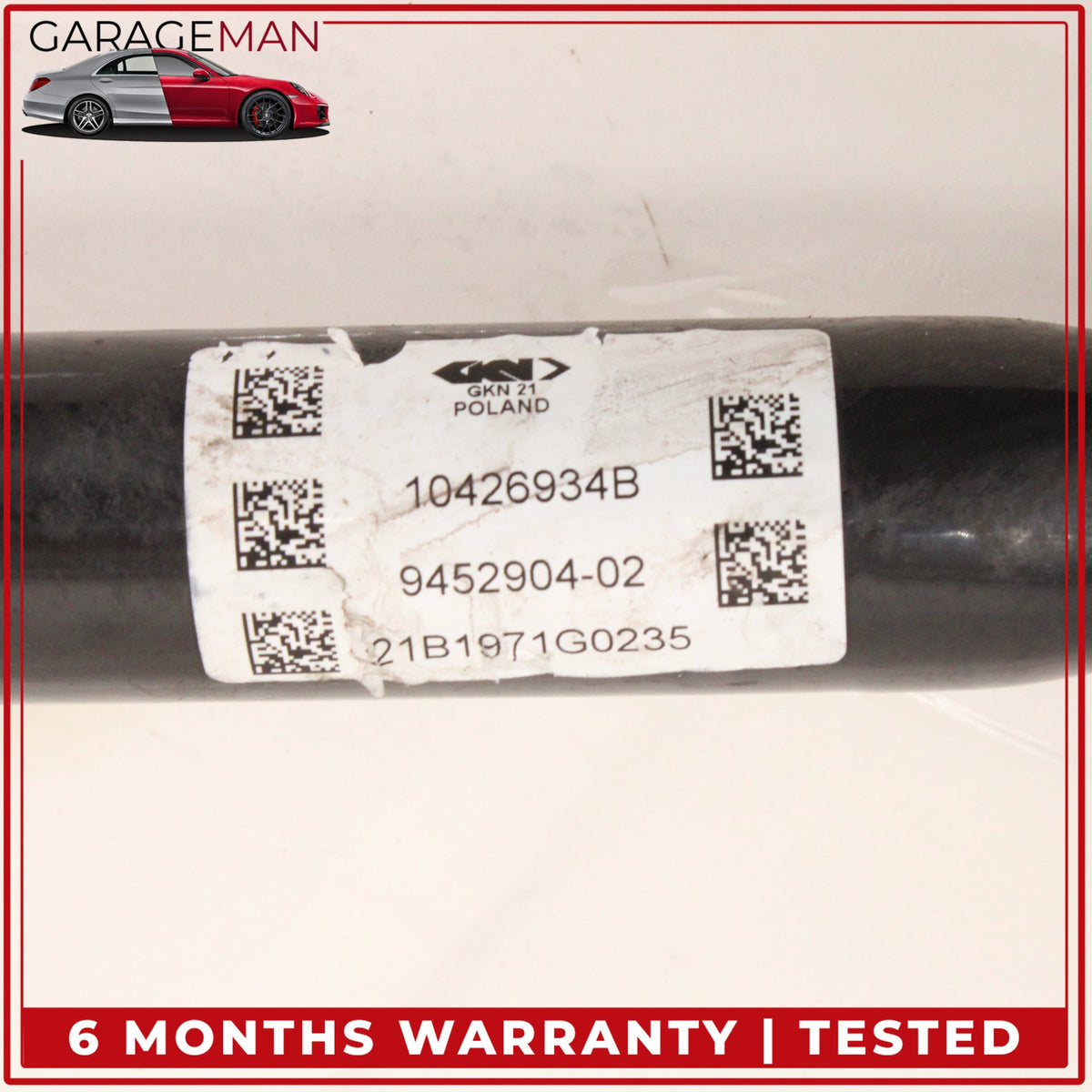 2019-2026 BMW Z4 G29 RWD 2.0L Rear Right Side CV Axle Shaft 9452904 OEM