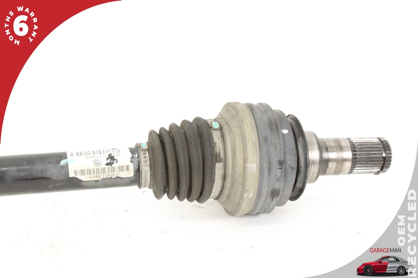 11-18 Porsche Cayenne 92A AWD 4.8 Rear Right CV Axle Shaft 7P0501201F Genuine