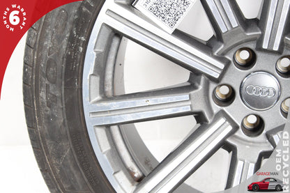 2017-2025 Audi Q7 SQ7 Wheel Rim w/ Tire 10 Spoke 9JX20H2 ET33 4M0601025AD OEM