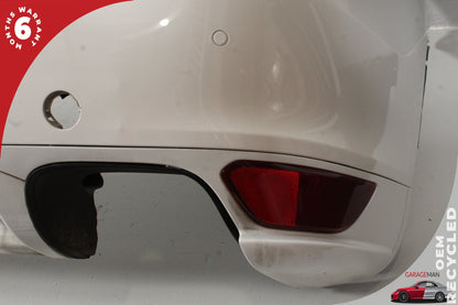 11-14 Porsche Cayenne 92A SUV Rear Bumper Cover White 95850541110