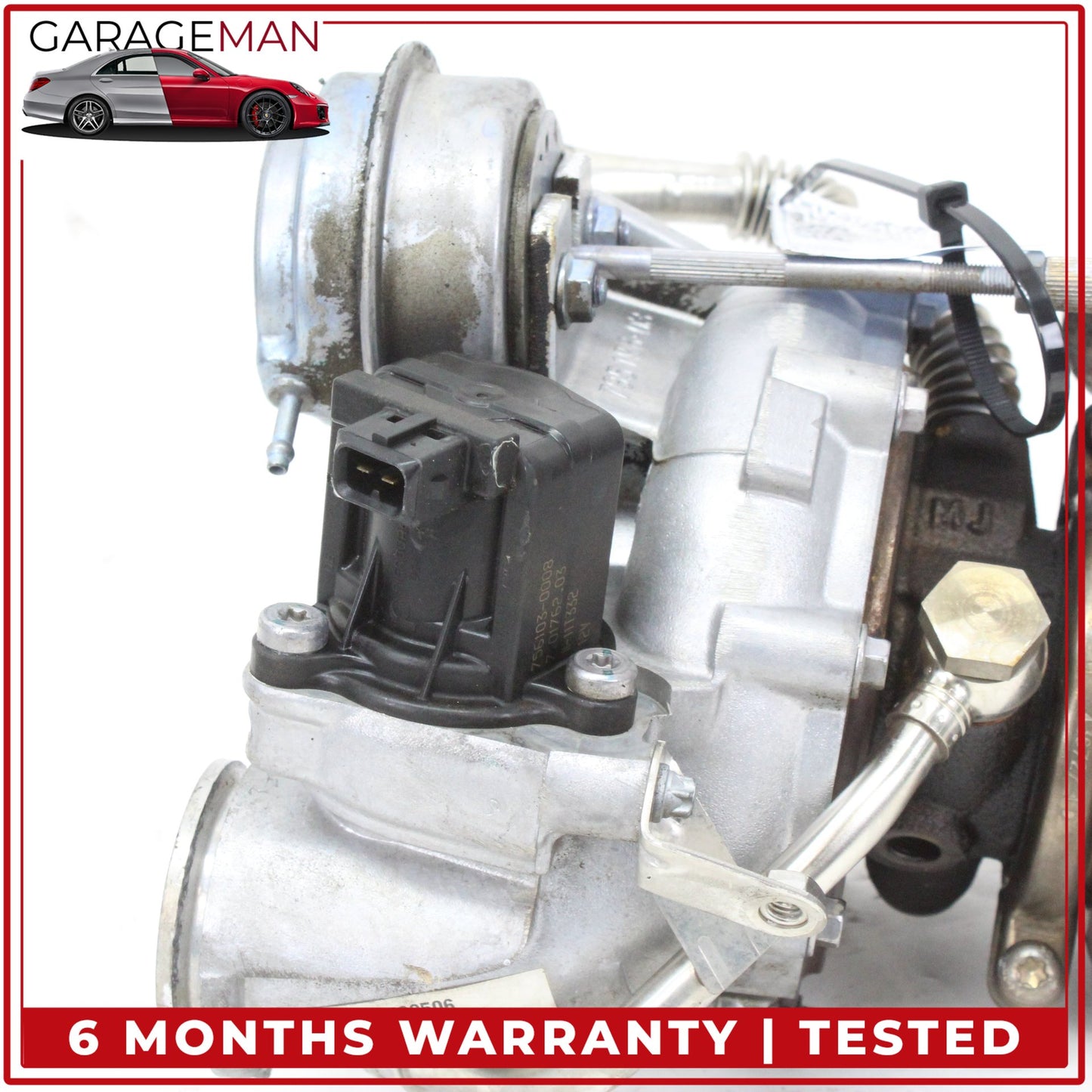2008-2017 BMW 550i 650i 750i X5 N63 Left or Right Side Turbocharger 7576985 OEM