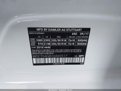 Parting Out- 2018 Mercedes-Benz GLA250- 195 195