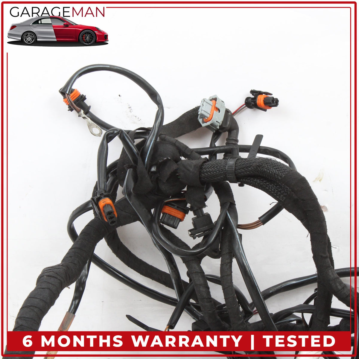 1999-2001 Porsche 911 Carrera Engine Wiring Harness w/ 6 Ignition Coils Set OEM