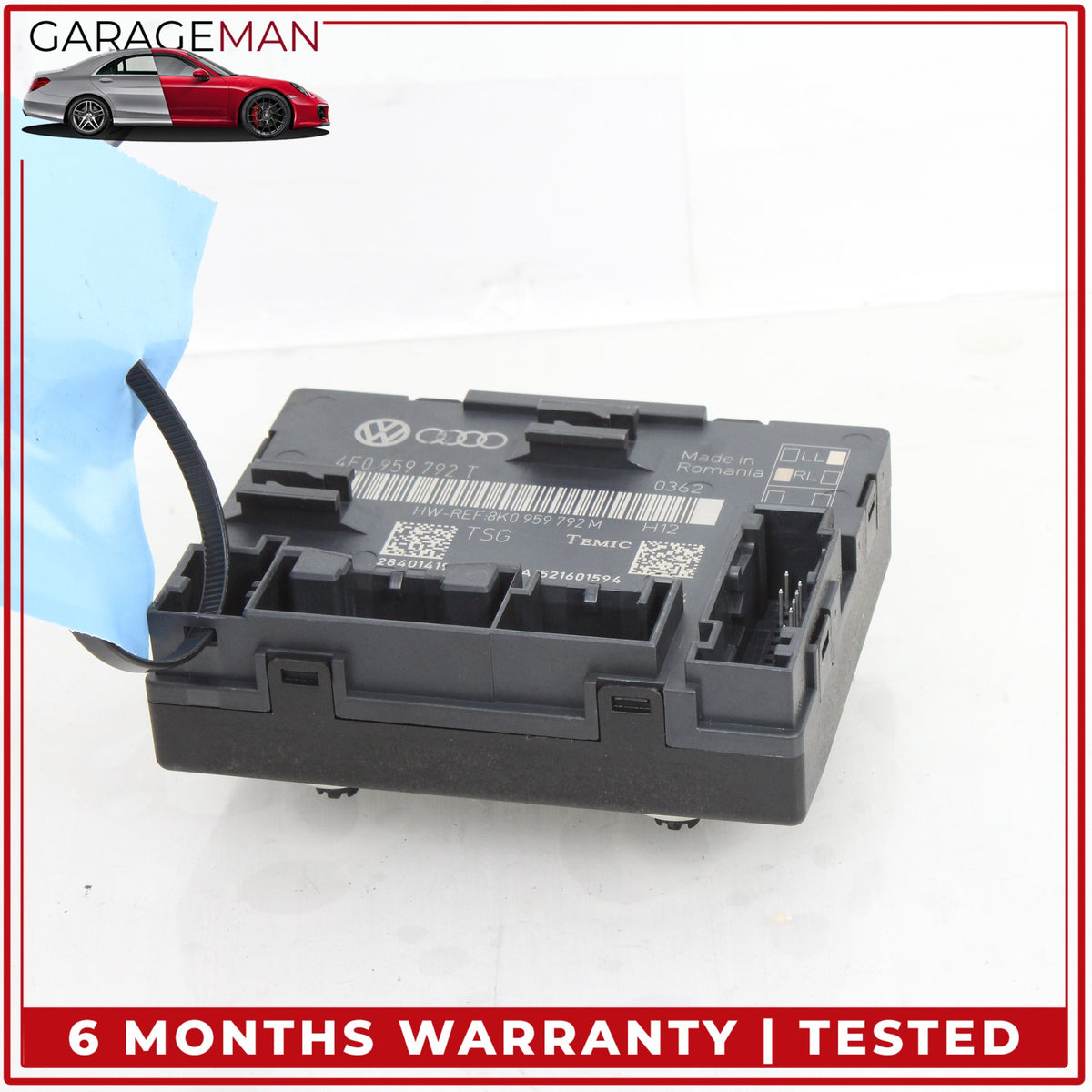 2010-2015 Audi Q7 Front Right Passenger Side Door Control Module 4F0959792T OEM