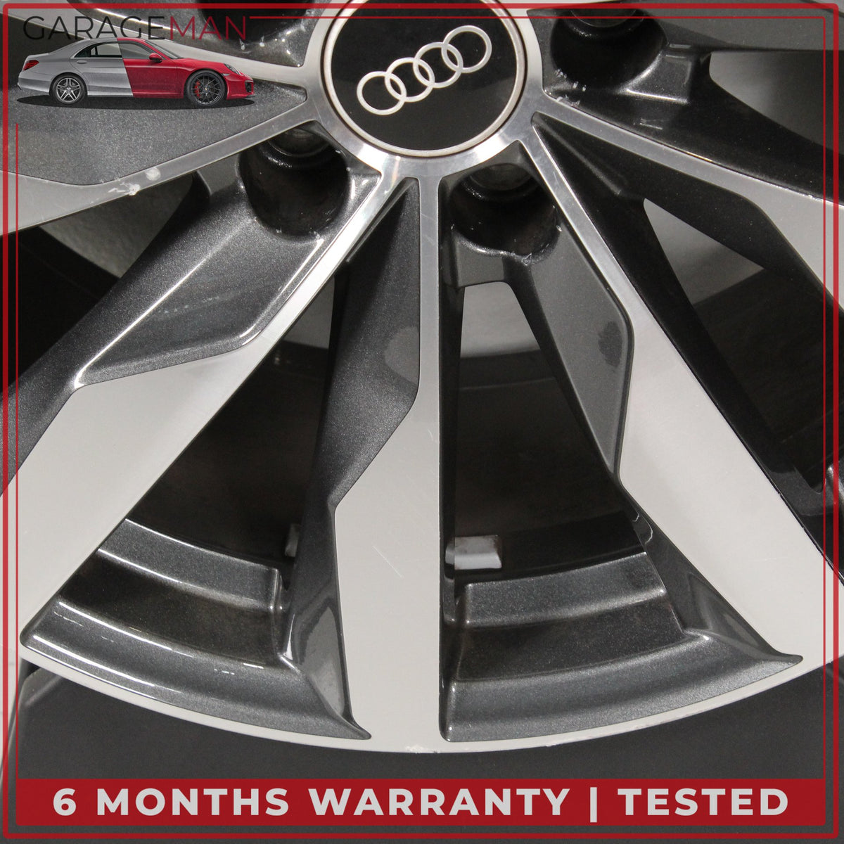 2016-2025 Audi A4 S4 Front or Rear Side Wheel Rim 8JX18H2 ET40 8W0601025FJ OEM