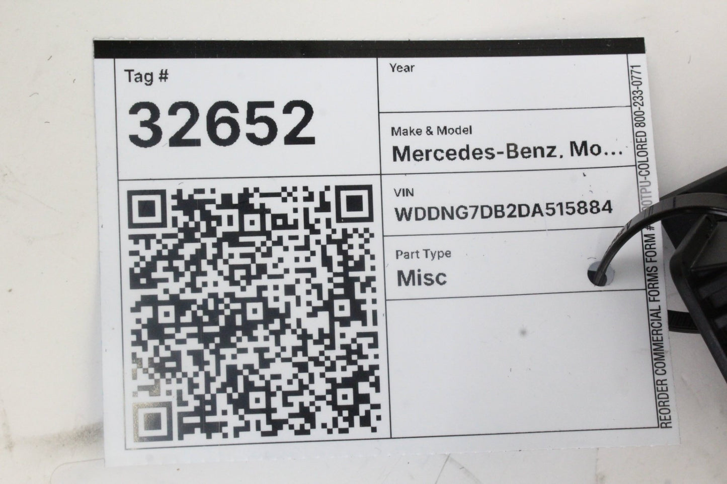 2007-2014 Mercedes-Benz S550 W221 Left Side Dashboard AC A/C Air Vent Black OEM