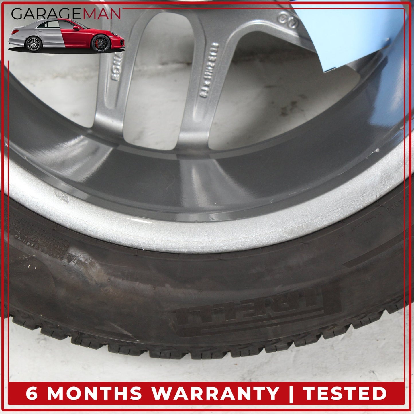 2016-2023 Mercedes X253 GLC300 Wheel Rim w/ Pirelli Tire 8JX19H2 ET38 OEM
