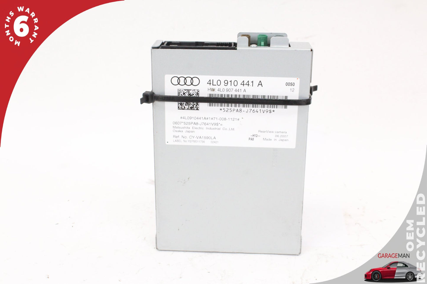 07-15 Audi Q7 MPV Rear View Camera Parking Aid Control Module 4L0910441A Genuine