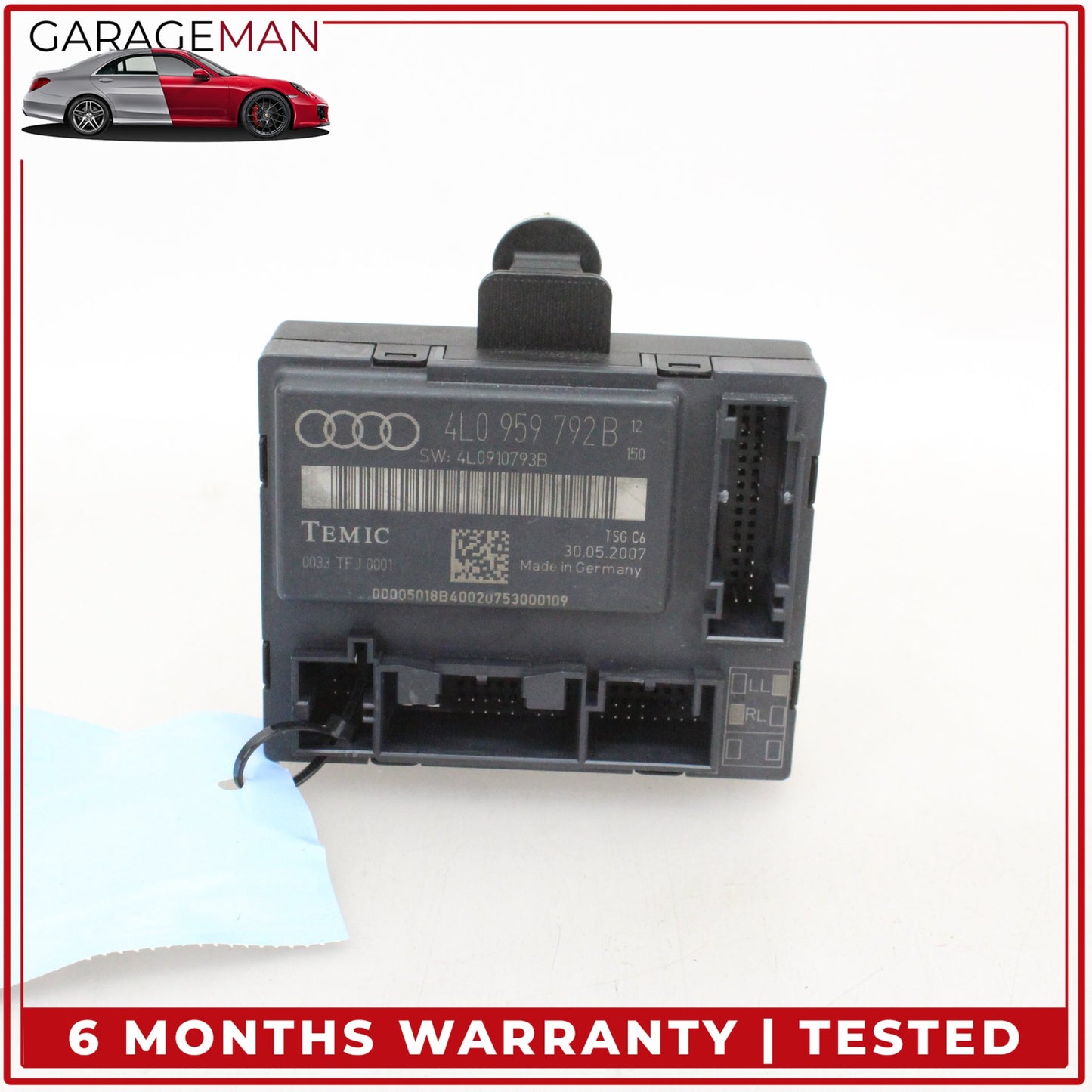 2007-2009 Audi Q7 Front Right Passenger Side Door Control Module 4L0959792B OEM
