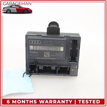 2007-2009 Audi Q7 Front Right Passenger Side Door Control Module 4L0959792B OEM