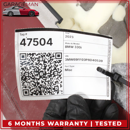 2019-2025 BMW 330i M340i Front Left Driver Side Top Upper Seat Cushion Red OEM