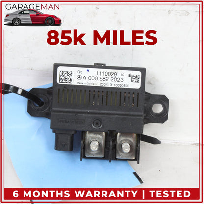 2010-2017 Mercedes W212 E350 Battery Monitoring Control Module 0009822023 OEM