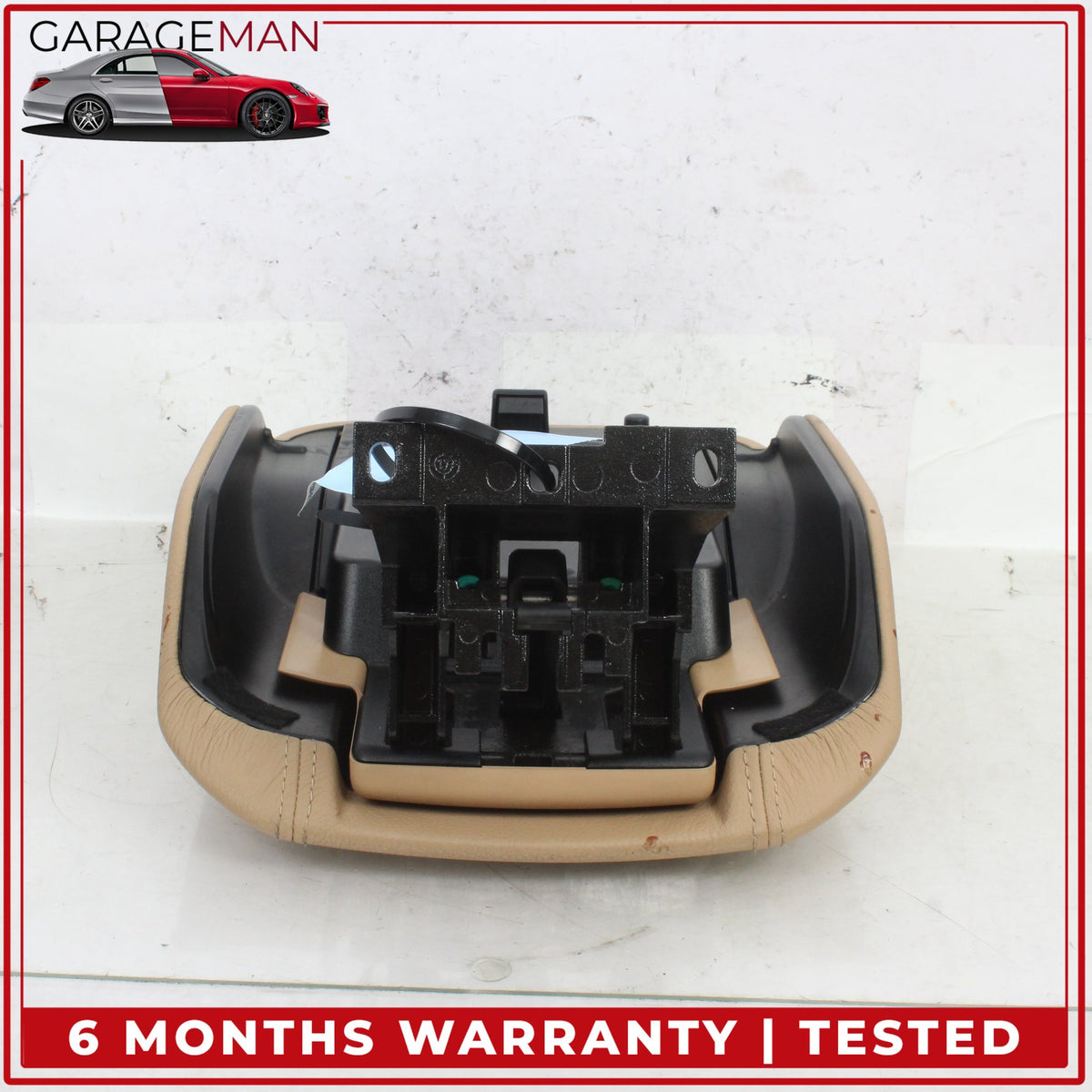 2011-2018 Porsche Cayenne 958 Front Center Console Armrest Lid Cover Beige OEM