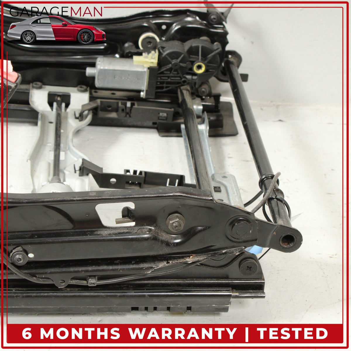 2010-2016 Mercedes W212 E400 Front Left Seat Track Frame Rail 2129103336 OEM