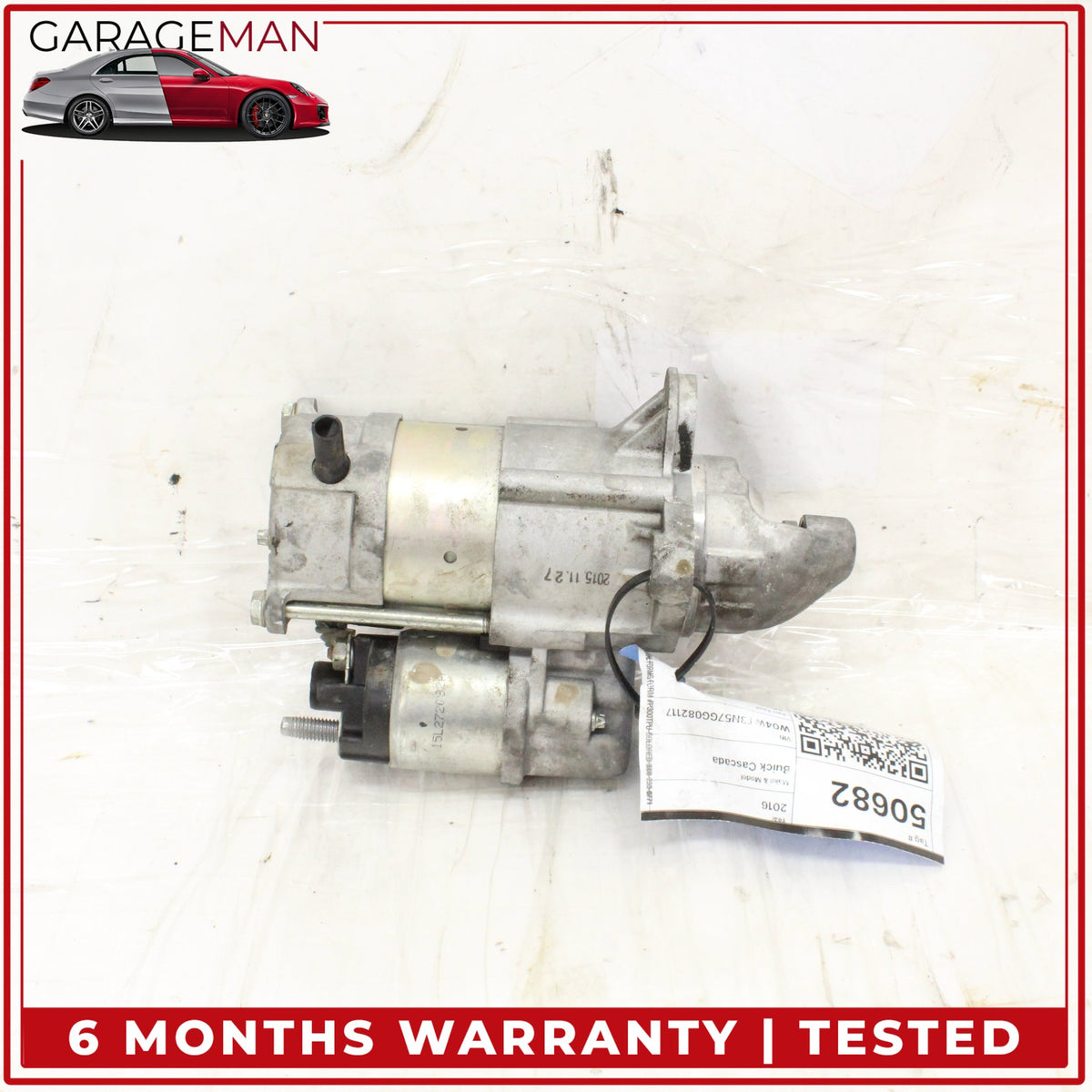 2016-2019 Buick Cascada Convertible Engine Motor Starter 55569252 OEM