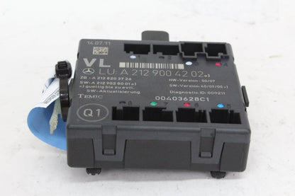 2008-2014 Mercedes C250 CDI W204 Left Front Door Control Module 2129004202