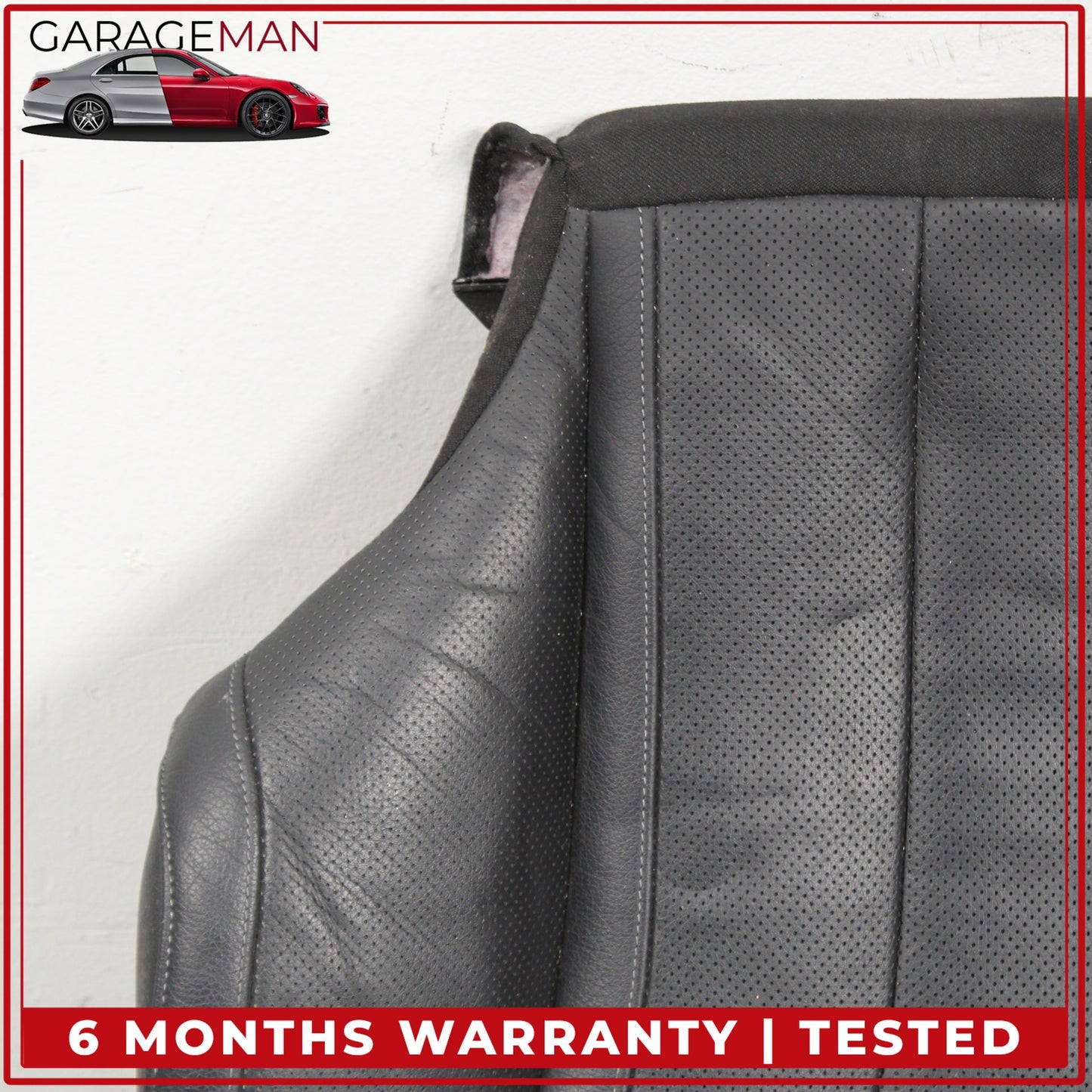 2014-2017 Mercedes W222 S550e Front Right Lower Bottom Seat Cushion Black OEM