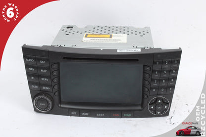 2003-2008 Mercedes W219 CLS550 E550 Command Head Unit Navigation Radio CD OEM