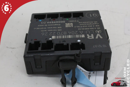 08-14 Mercedes-Benz C300 W204 Right Front Door Control Module 2048702226 OEM