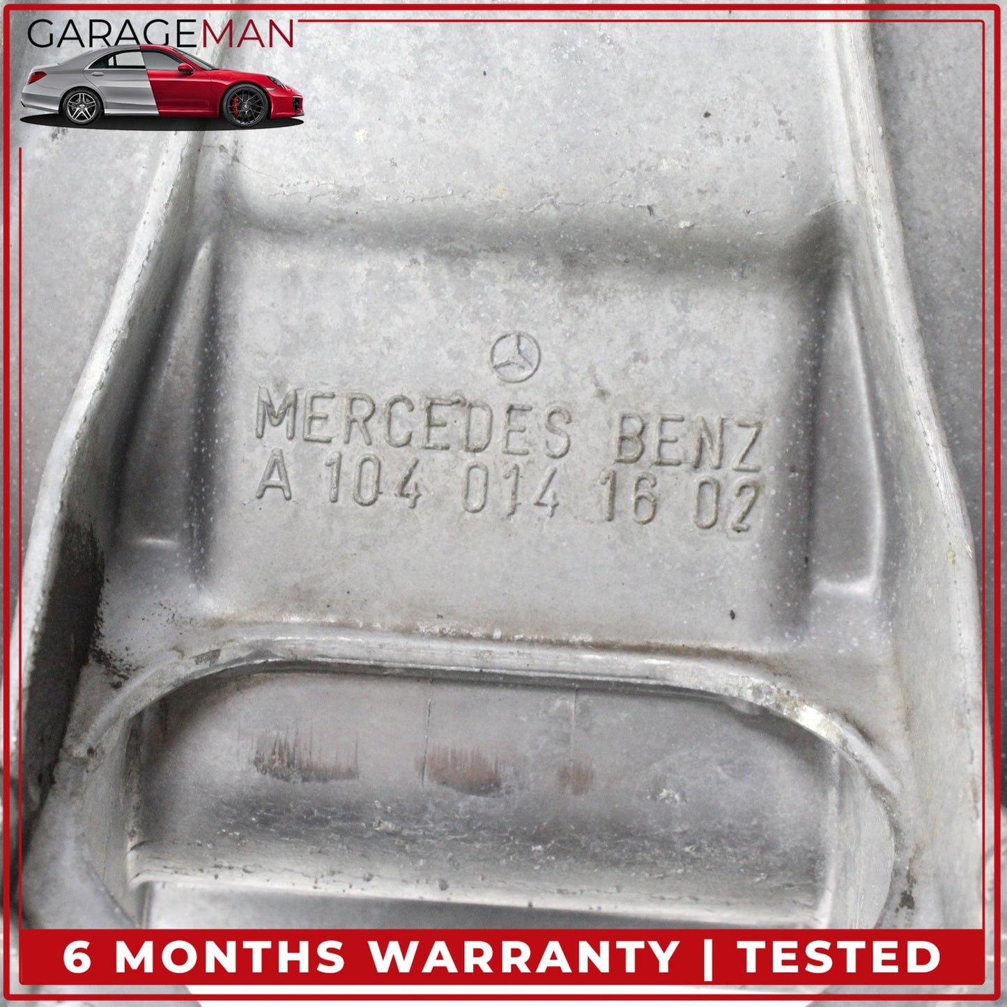1998-2003 Mercedes W210 E320 Upper Engine Oil Pan 1040141602 OEM