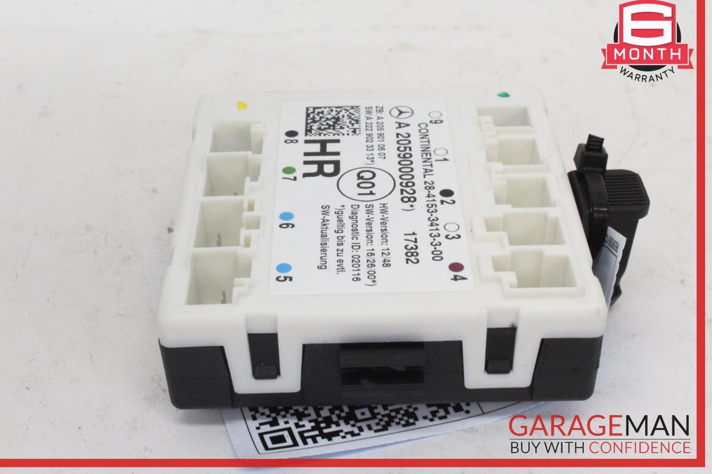 2015-2019 Mercedes-Benz C300 W205 Right Rear Door Control Module 2059000928