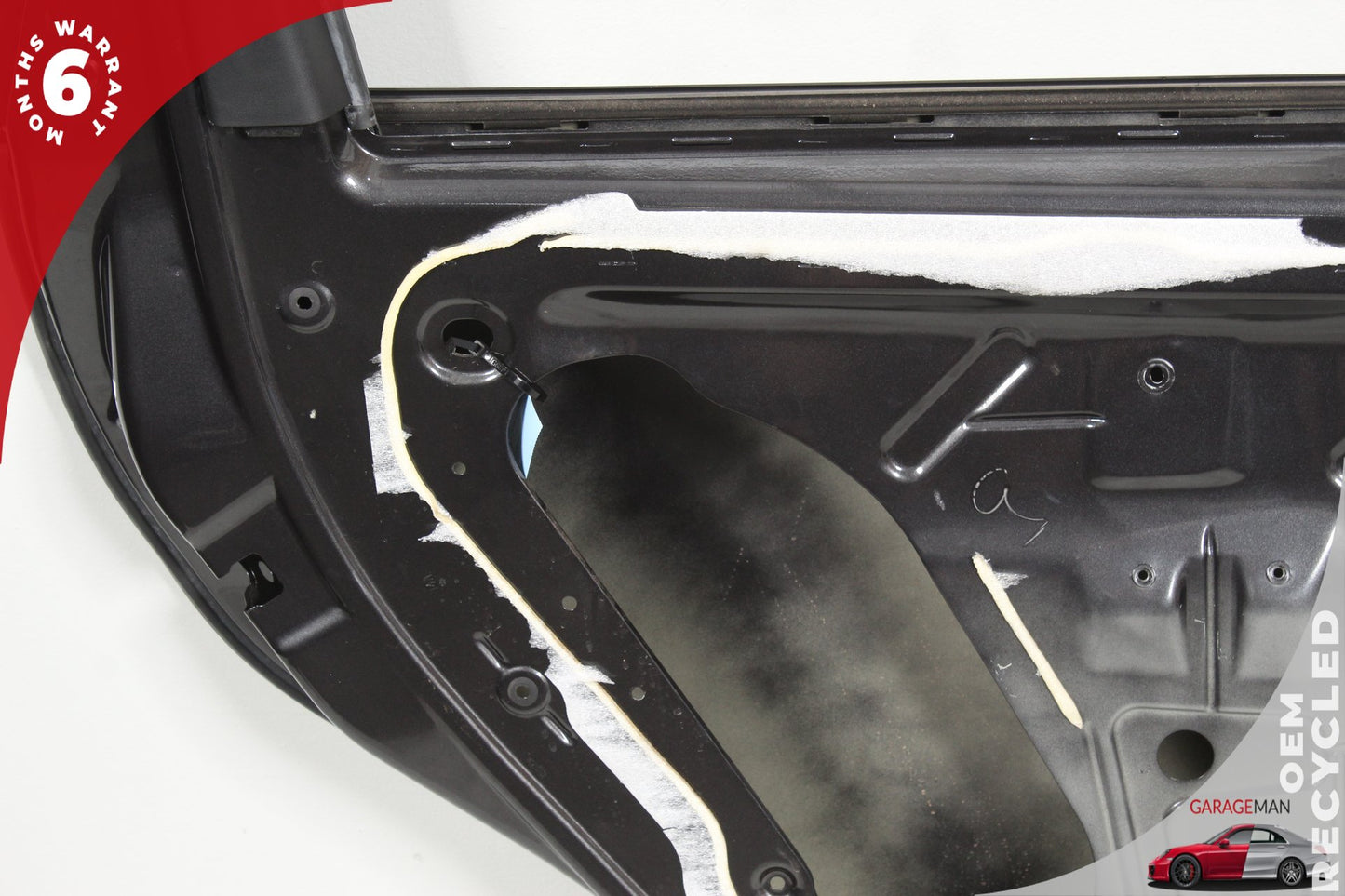 2014-2020 Fiat 500L Rear Left Driver Side Door Shell Panel Gray 68202124AA OEM
