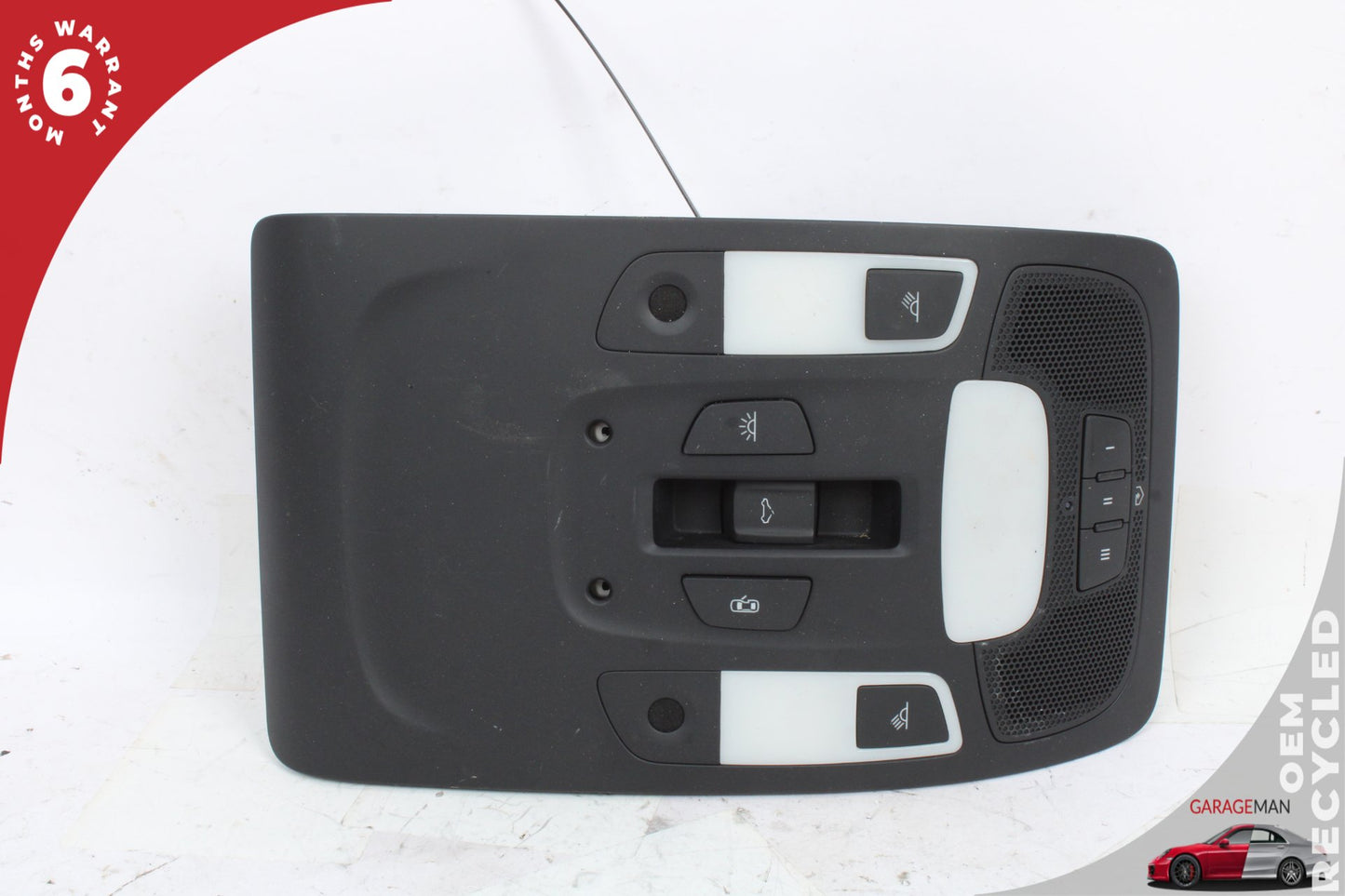 2012-2018 Audi A6 A7 Front Upper Overhead Dome Light Lamp Black 4G0947135E OEM