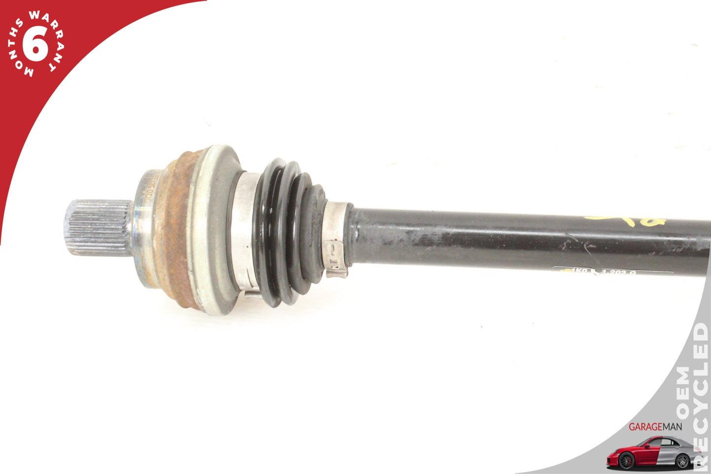 2008-2015 Audi TT 8J Convertible Rear Left Side CV Axle Shaft 1K0501203 OEM