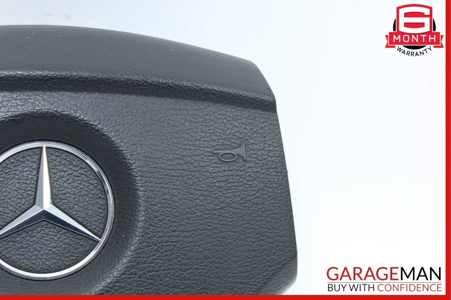 06-08 Mercedes W164 ML350 GL450 R350 Driver Steering Wheel Airbag Black OEM