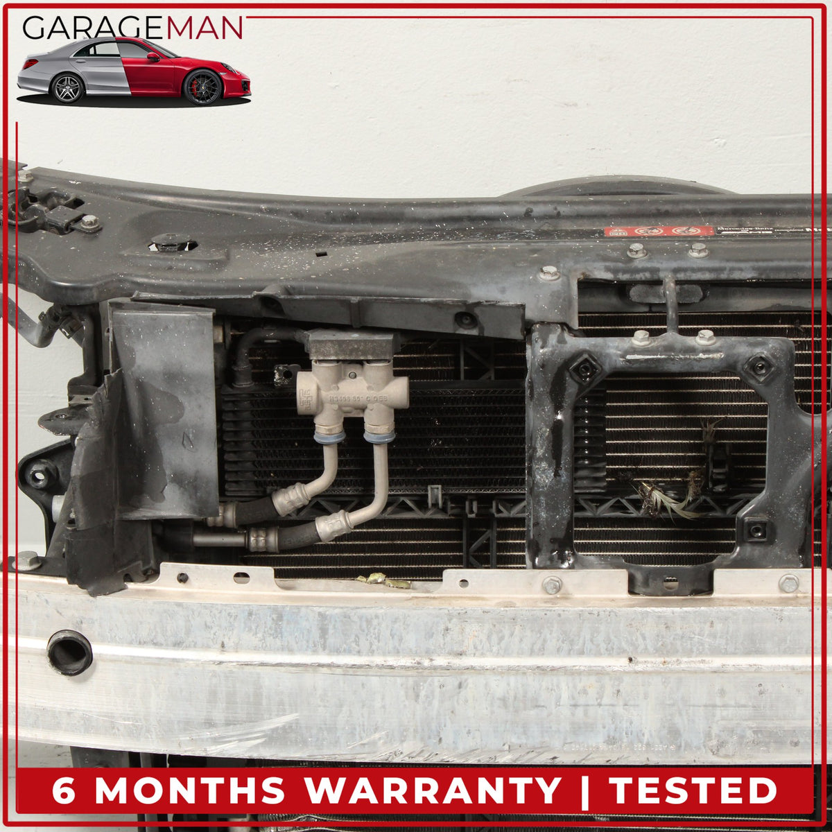 2007-2009 Mercedes W221 S550 S600 Front Radiator Core Support Assembly OEM