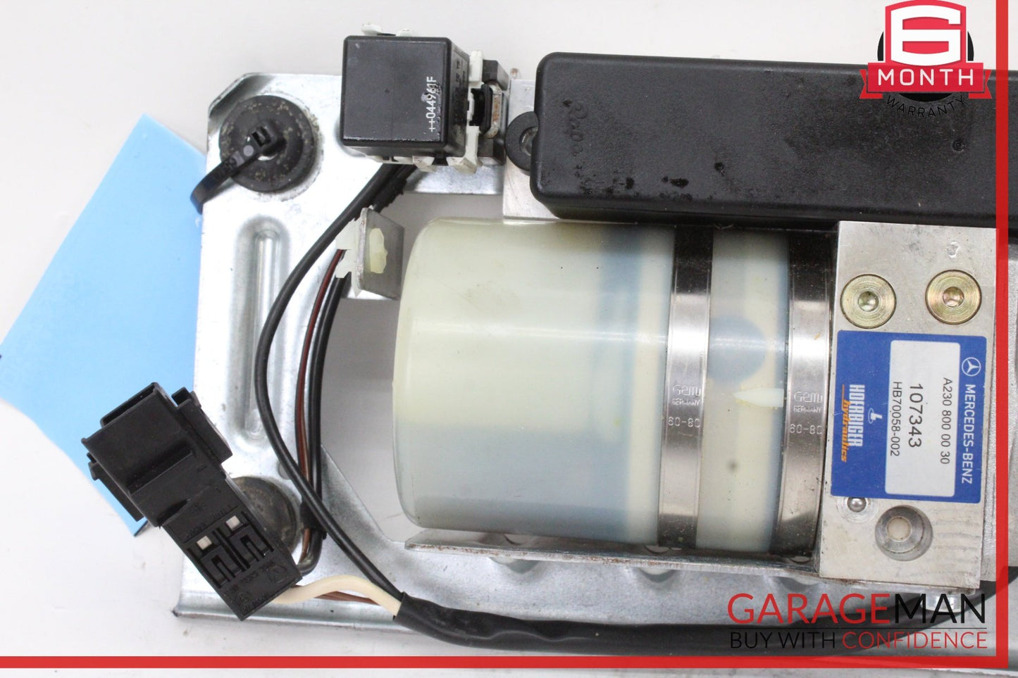 03-09 Mercedes SL500 R230 Convertible Top Hydraulic Pump Motor 2308000030