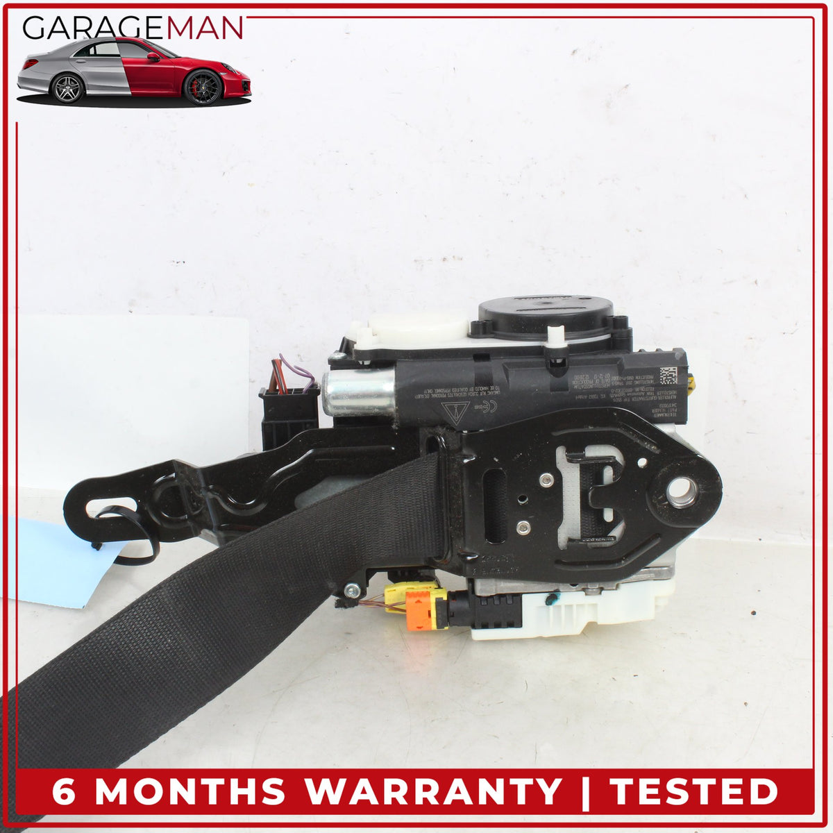 2017-2023 Mercedes W213 E300 Front Right Side Seat Belt Retractor Black OEM