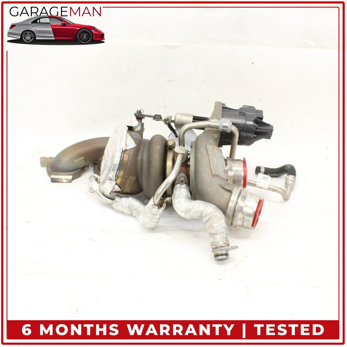 2016-2021 BMW 430i X3 X4 330e 2.0L Engine Turbocharger w/ Manifold 7637563 OEM