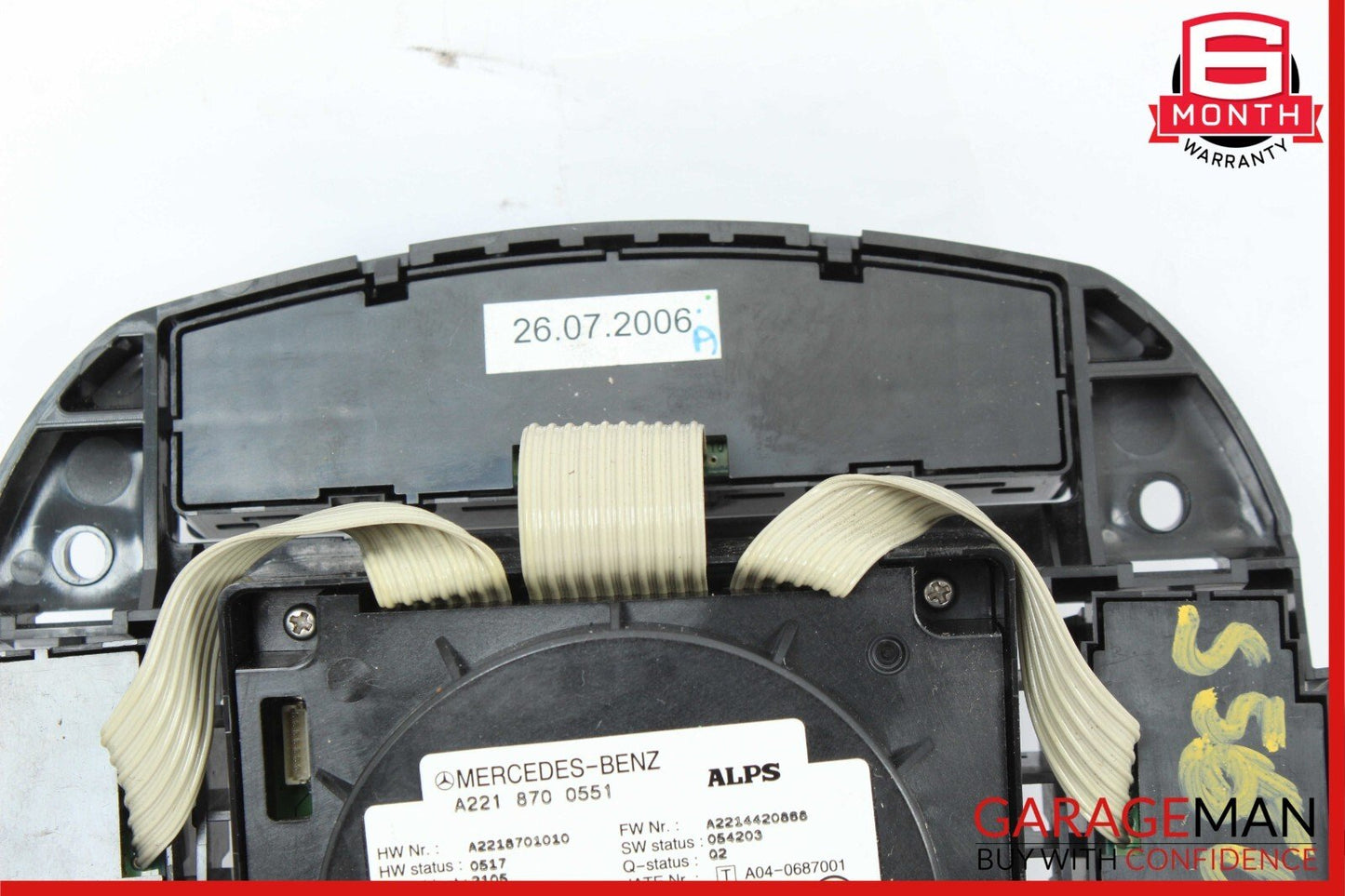 07-09 Mercedes W221 S550 S450 CL550 Center Console Multi Function Switch Control