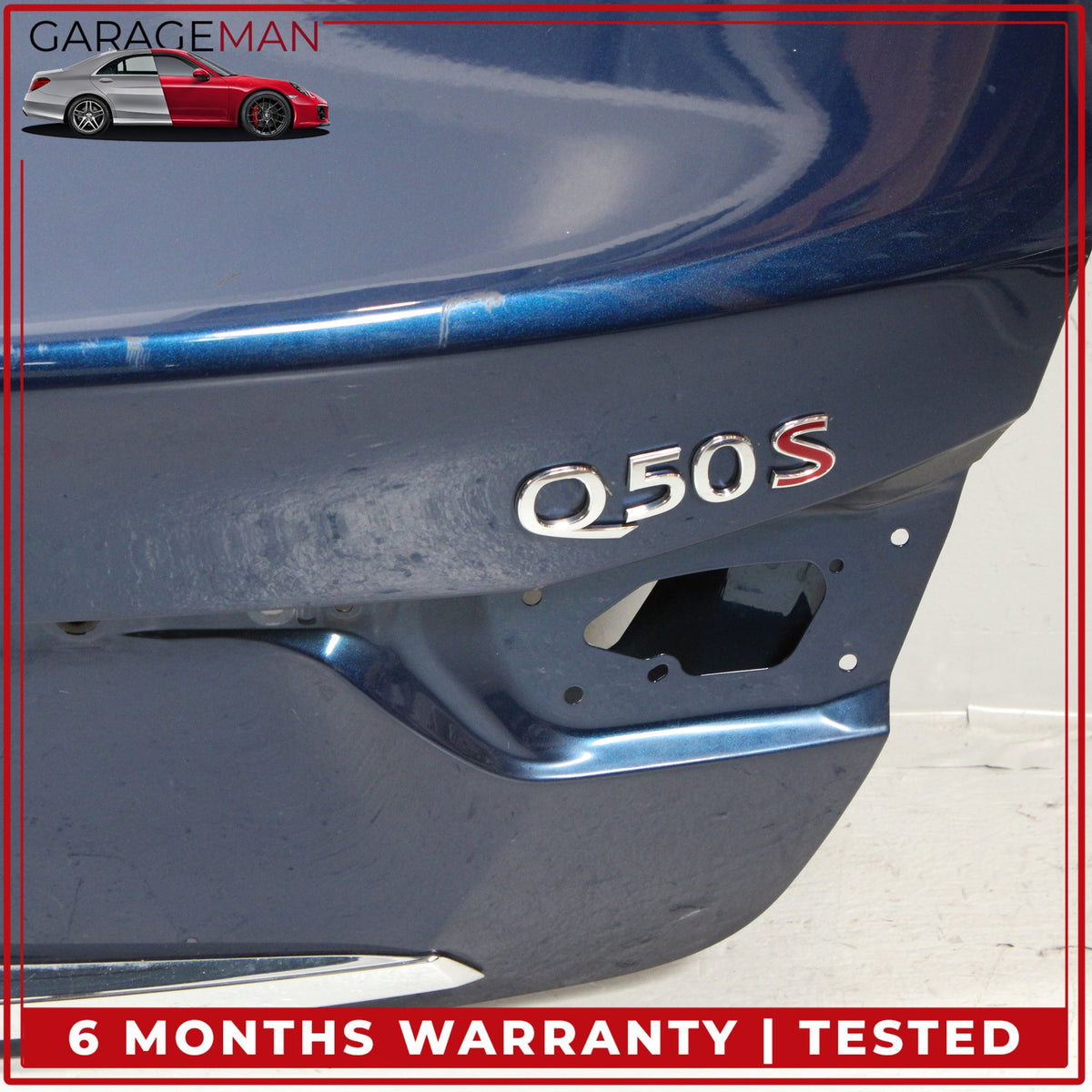 2014-2017 Infiniti Q50 V37 Sedan Trunk Lid Deck Shell H430M4HBMA OEM