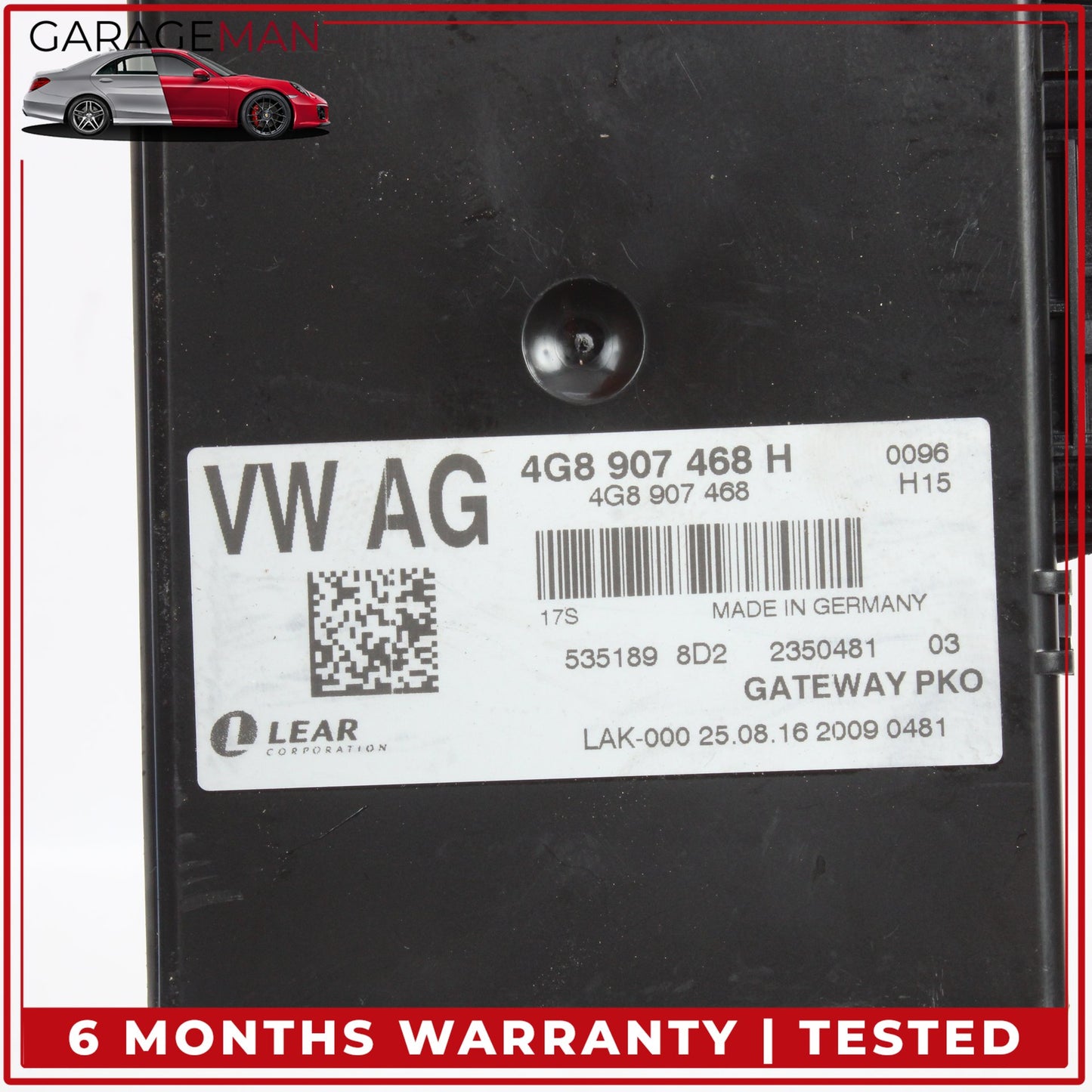 2012-2018 Audi A6 A7 Gateway Interface Control Module Unit 4G8907468H OEM
