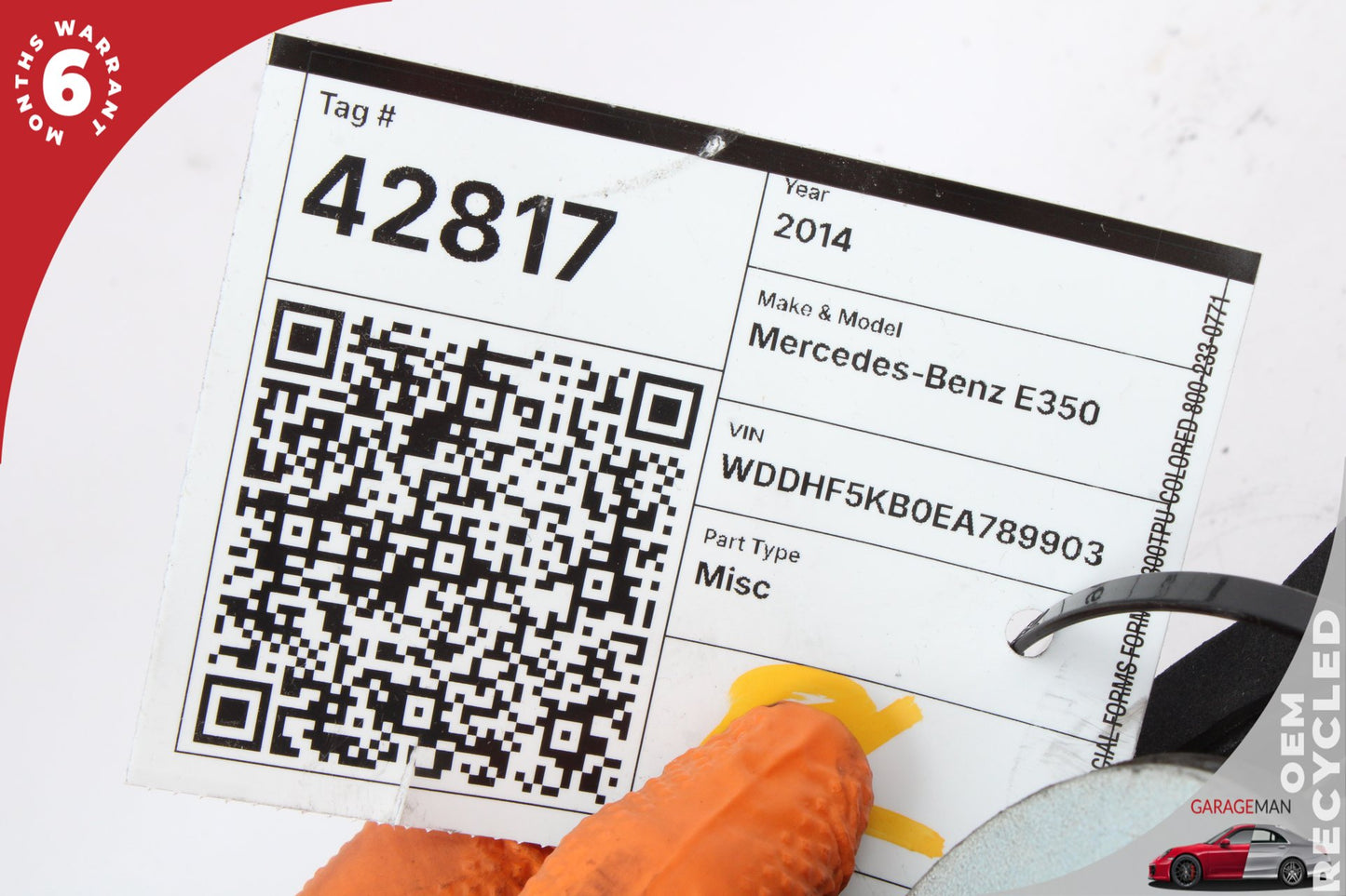 2008-2018 Mercede W212 E350 Rear Left and Right Side Door Speaker 2468200102 OEM