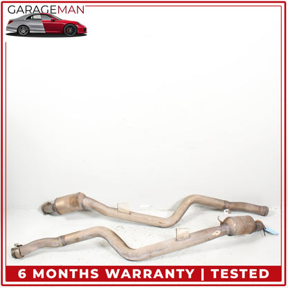 2012-2018 Mercedes CLS63 E63 AMG Exhaust Muffler Resonator Pipe Set OEM